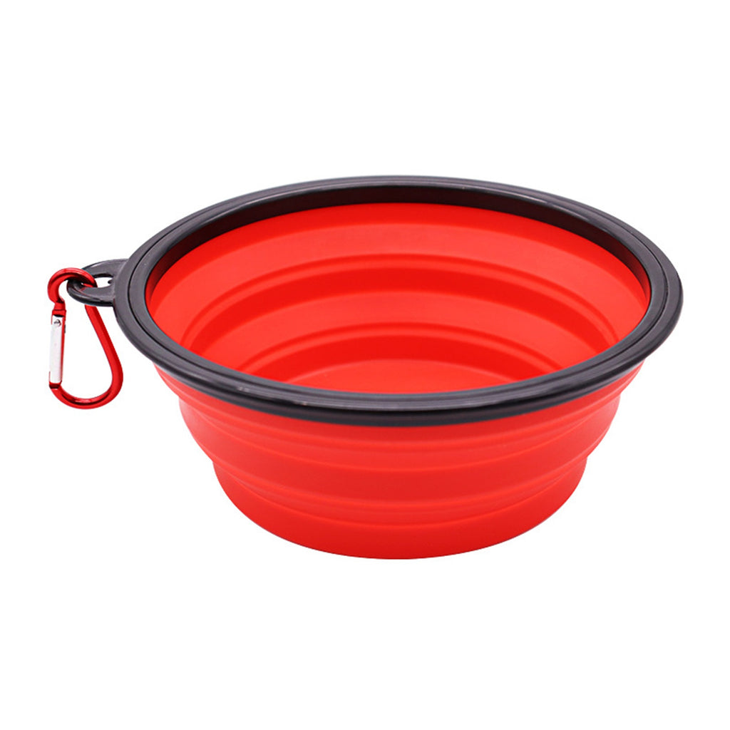 Pet Silicone Anti-Tipping Folding Bowl