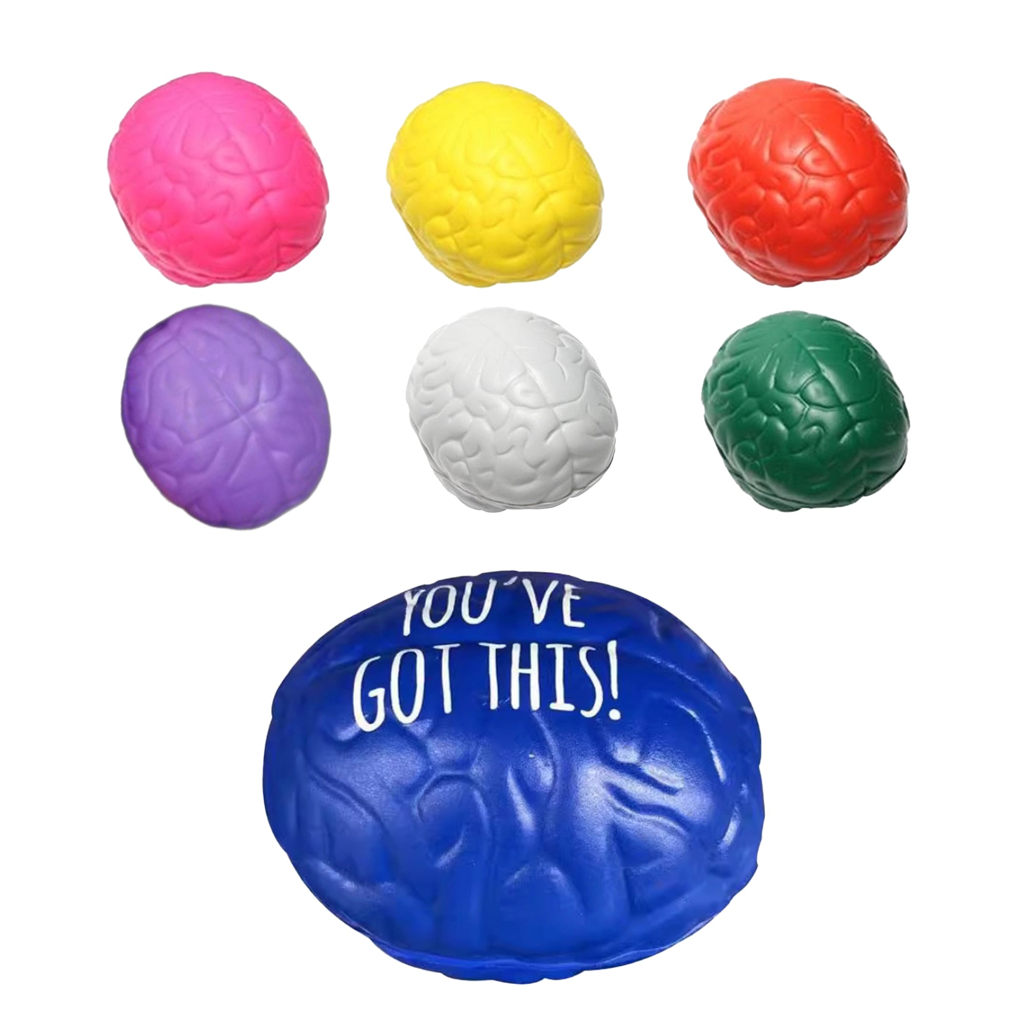 Custom Brain Shaped Stress Ball