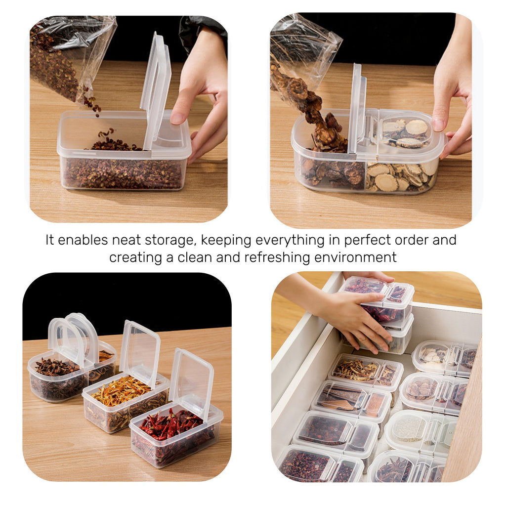 Transparent Storage Boxes For Kitchen