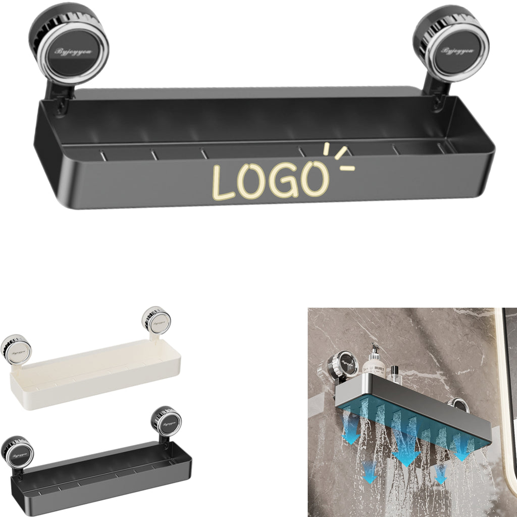 Drill - free Suction Cup Storage Rack for Bathroom