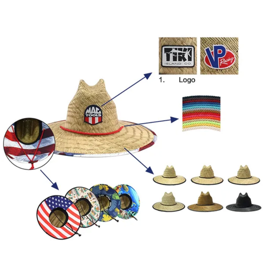 Lifeguard Straw Hat