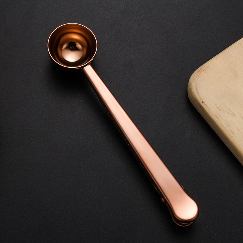 Stainless Steel Coffee Spoon Sealing Clip