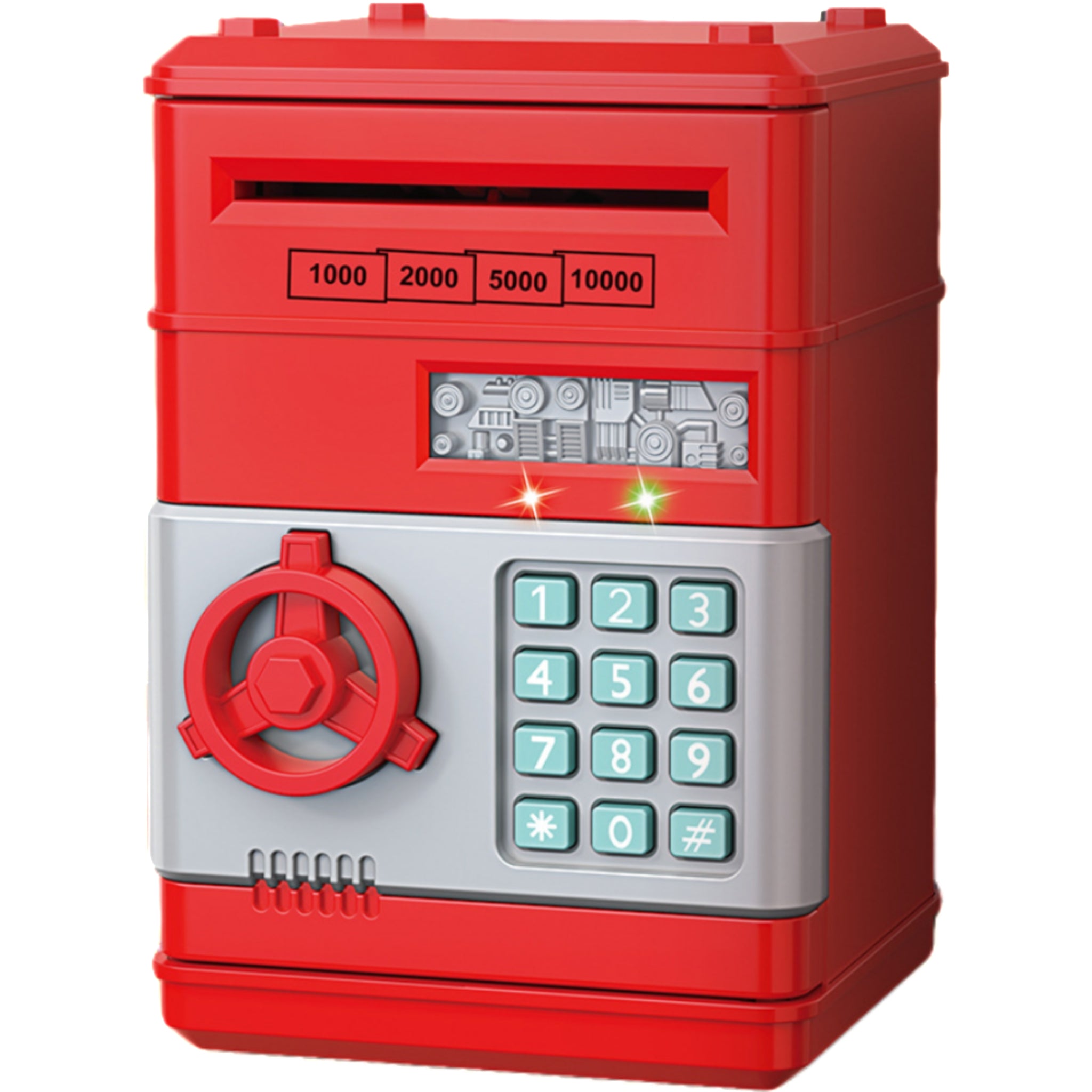Creative Password Enabled Automatic Money Rolling Atm