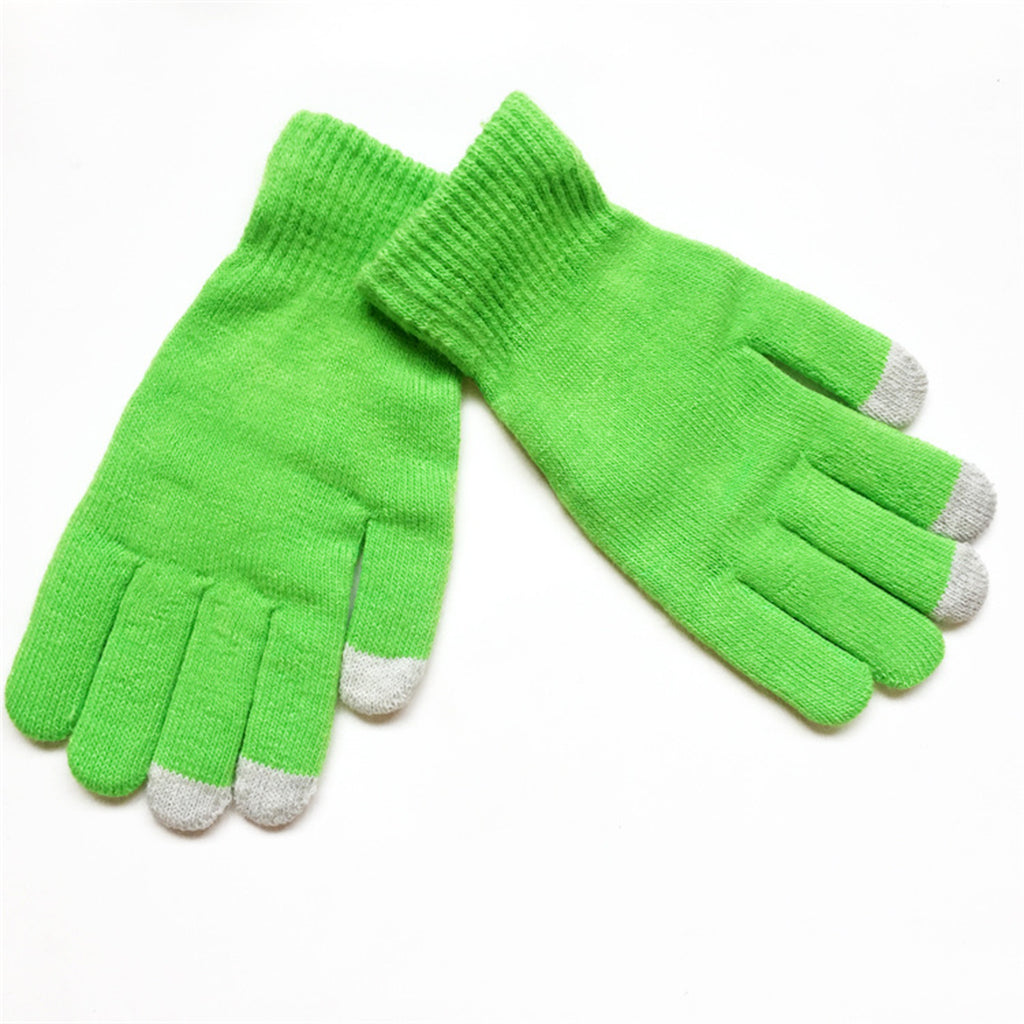 3 Finger Touch Screen Warm Gloves