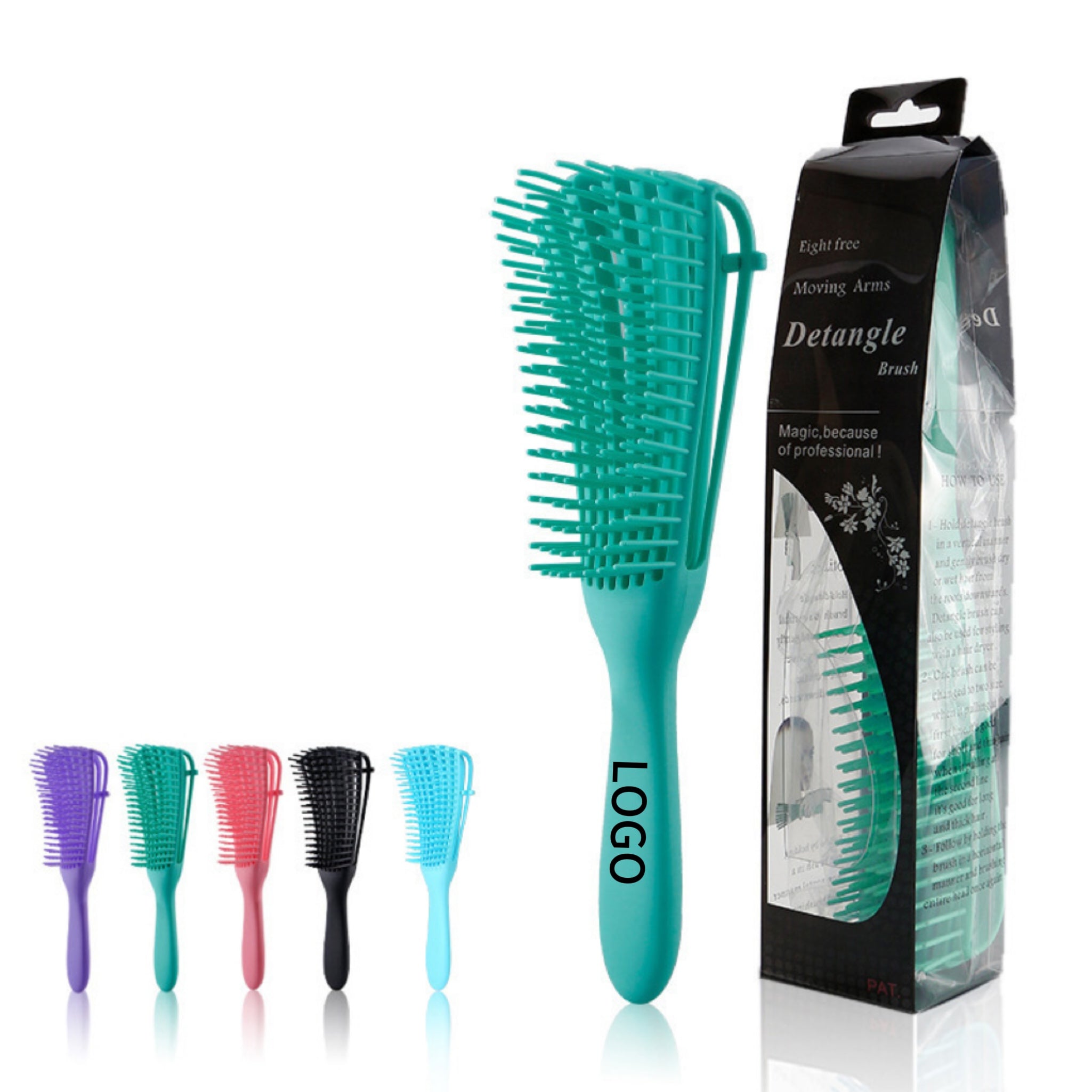 Curved Styling Comb