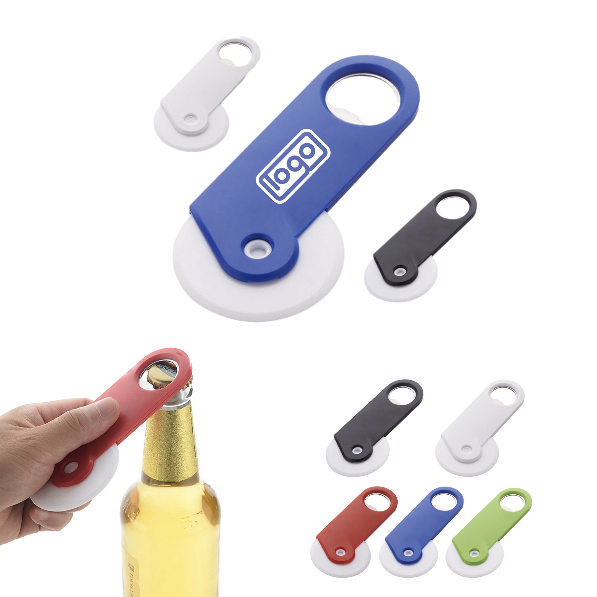 Multi-Function Round Pizza Cutter For Baked Goods