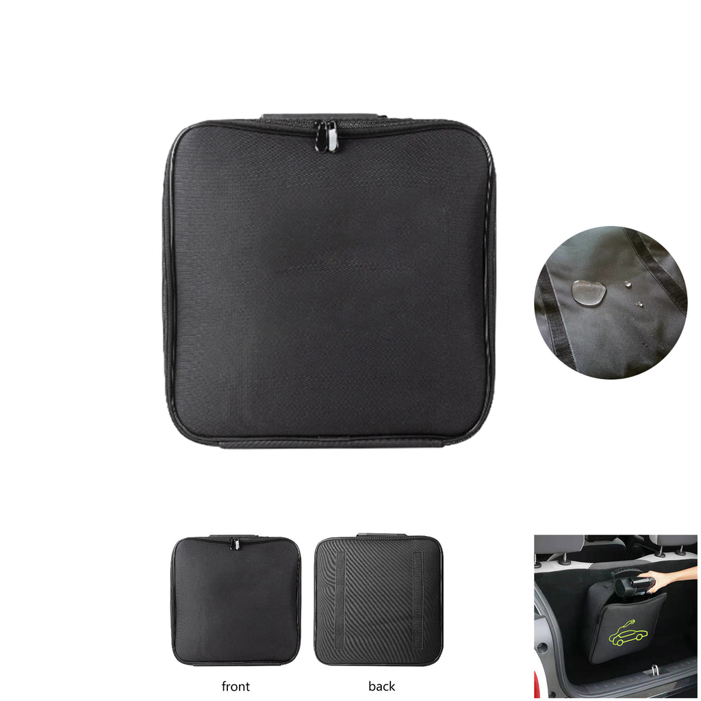 Car Jumper Charging Cable Storage Bag for Electric Vehicles