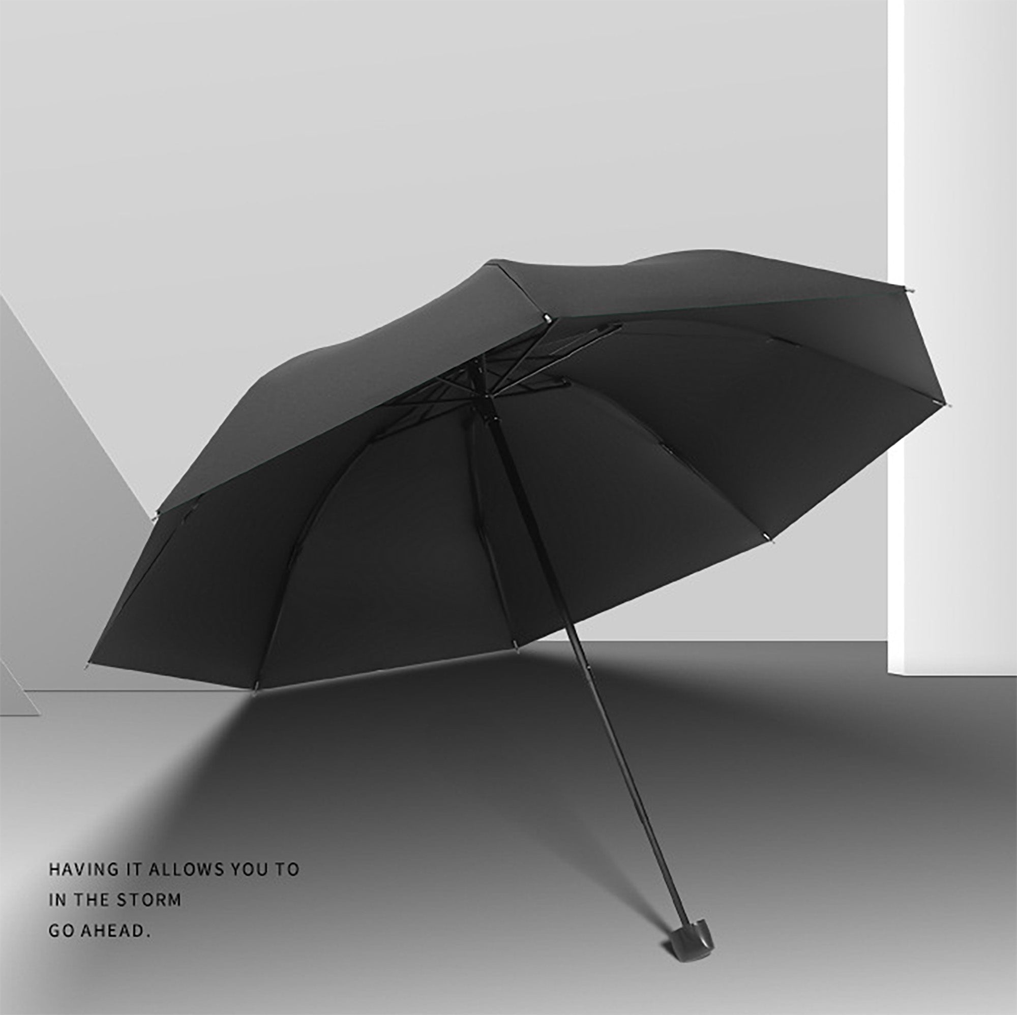 8 Ribs 3-Fold Umbrella