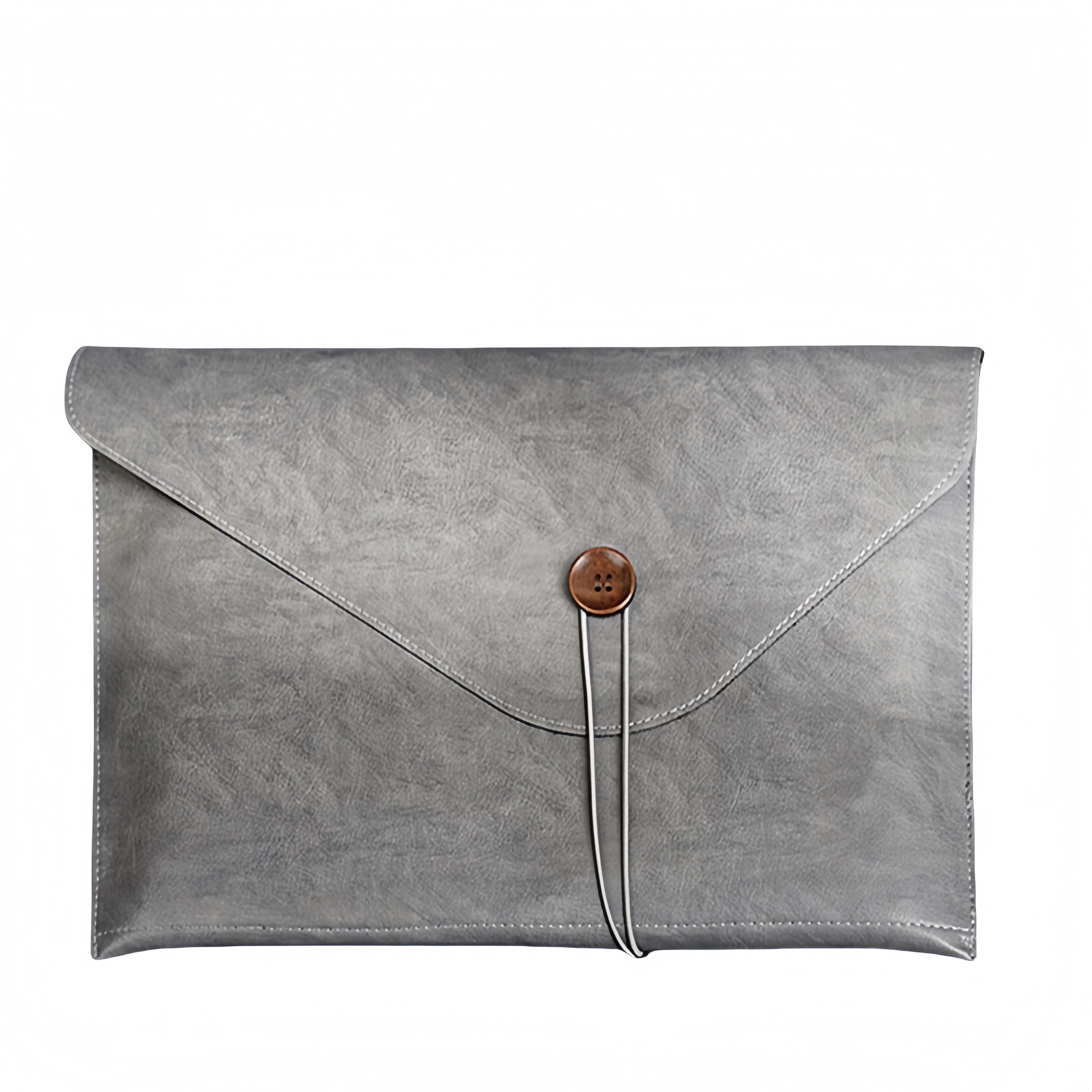 A4-Sized Pu Leather Document Portfolio