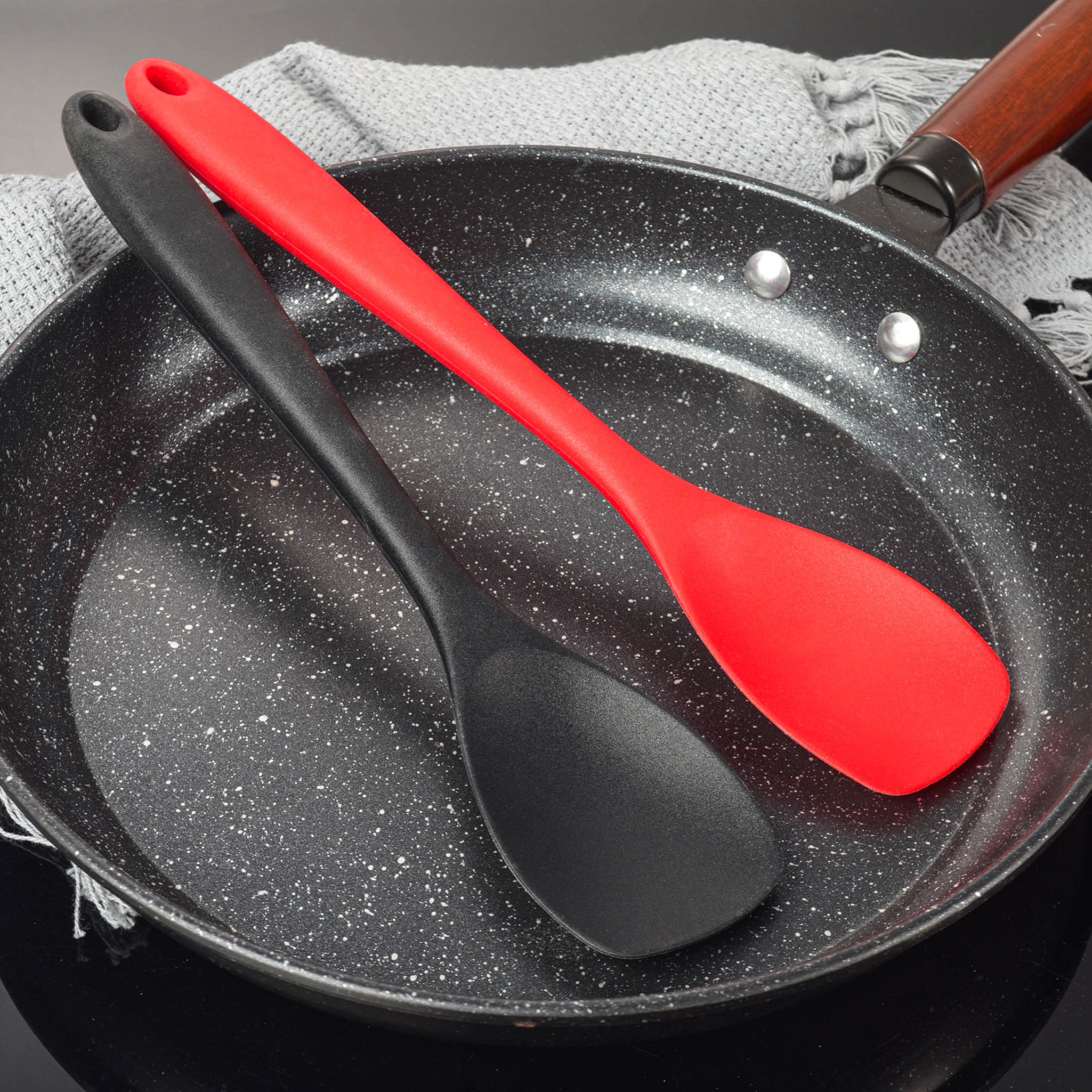 Heat-Resistant Silicone Cooking Spoon