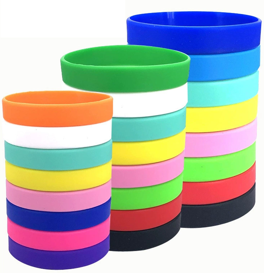 Solid Color Silicone Bracelet