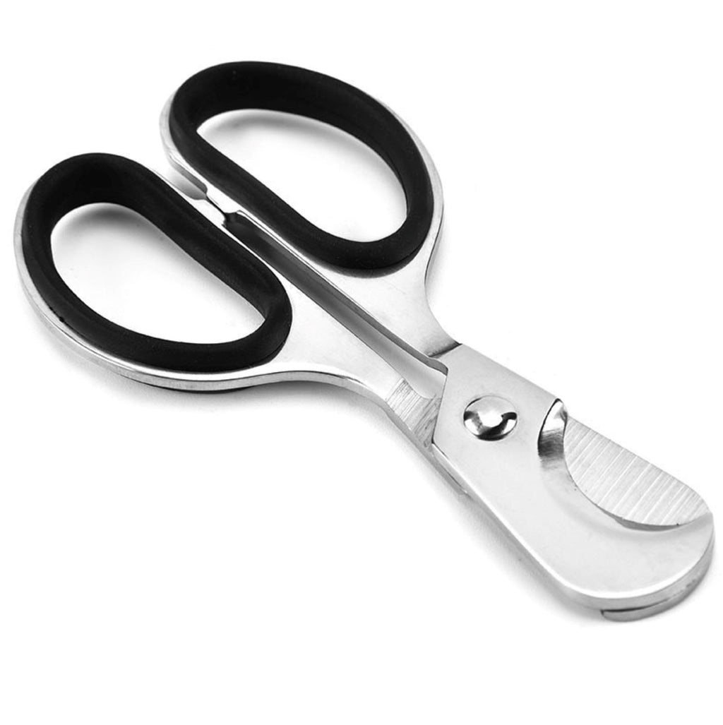 Stainless Steel Handle-type Cigar Scissors