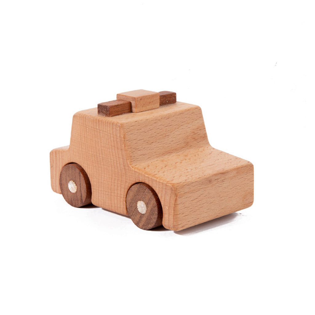 Solid Wood Car Model Toy