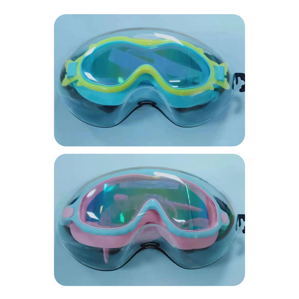 Youth Anti-Fog Swimming Waterproof Goggles