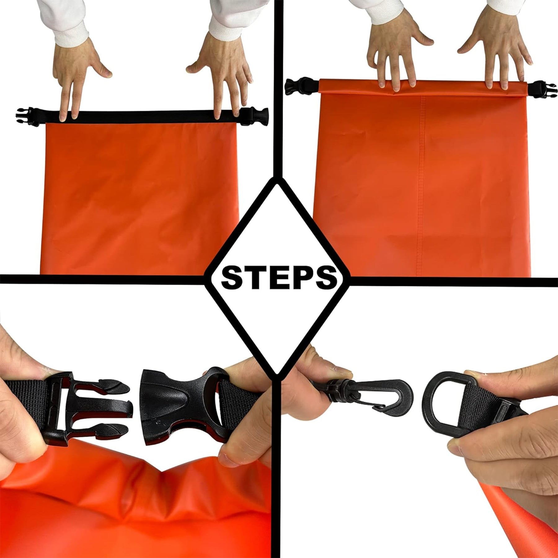 10L Beach Bucket Bag Rafting Dry Bag