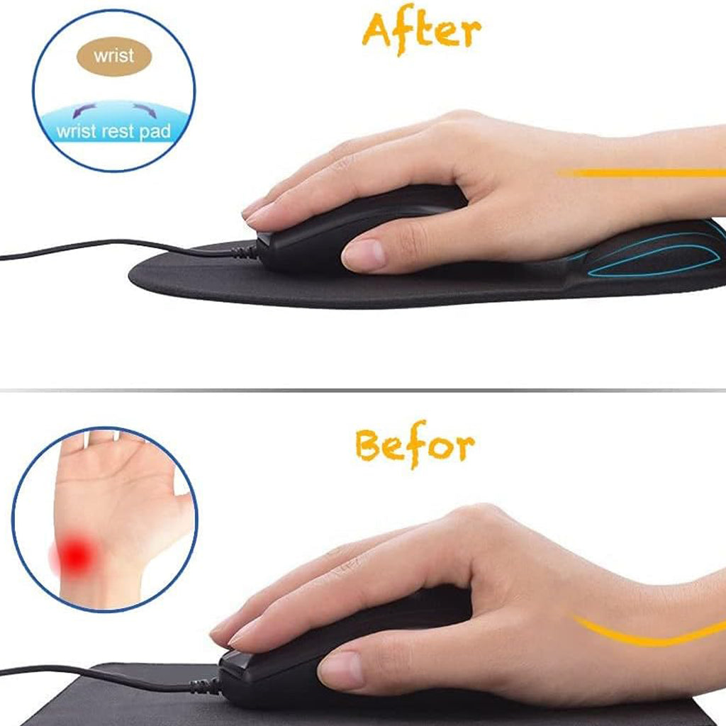 Full Color Wrist Rest Mouse Pad