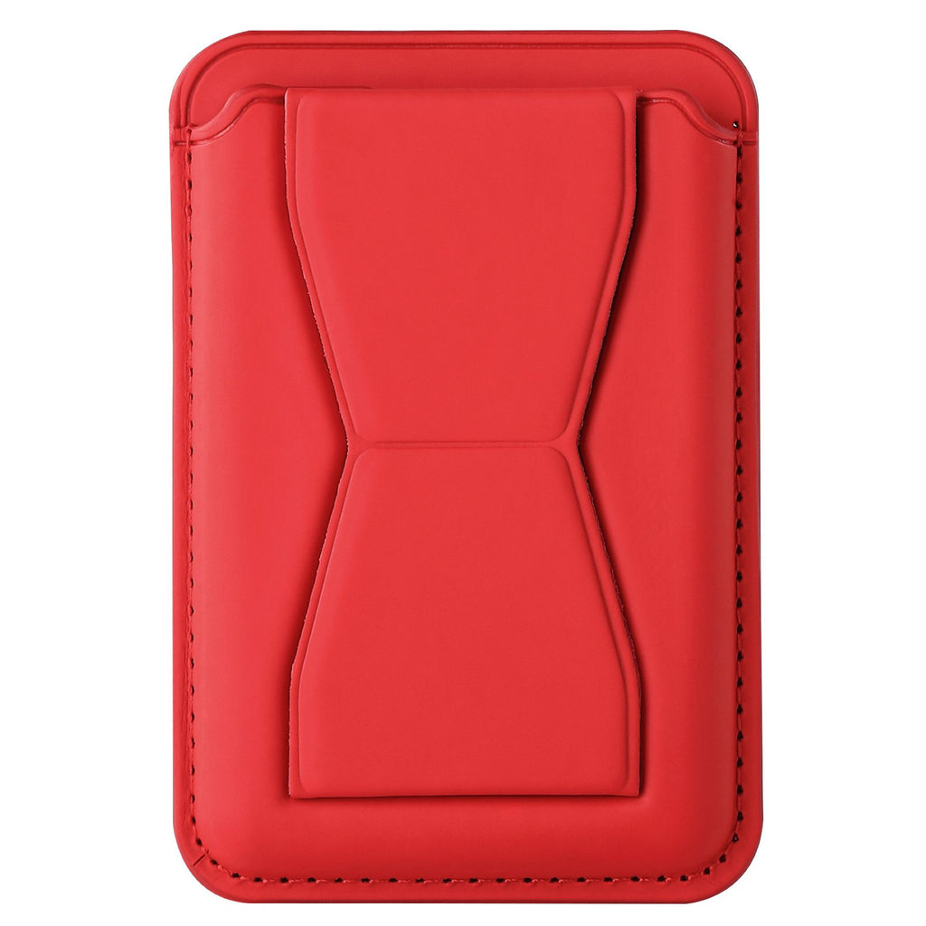 Mobile Phone Leather Card Case Stand