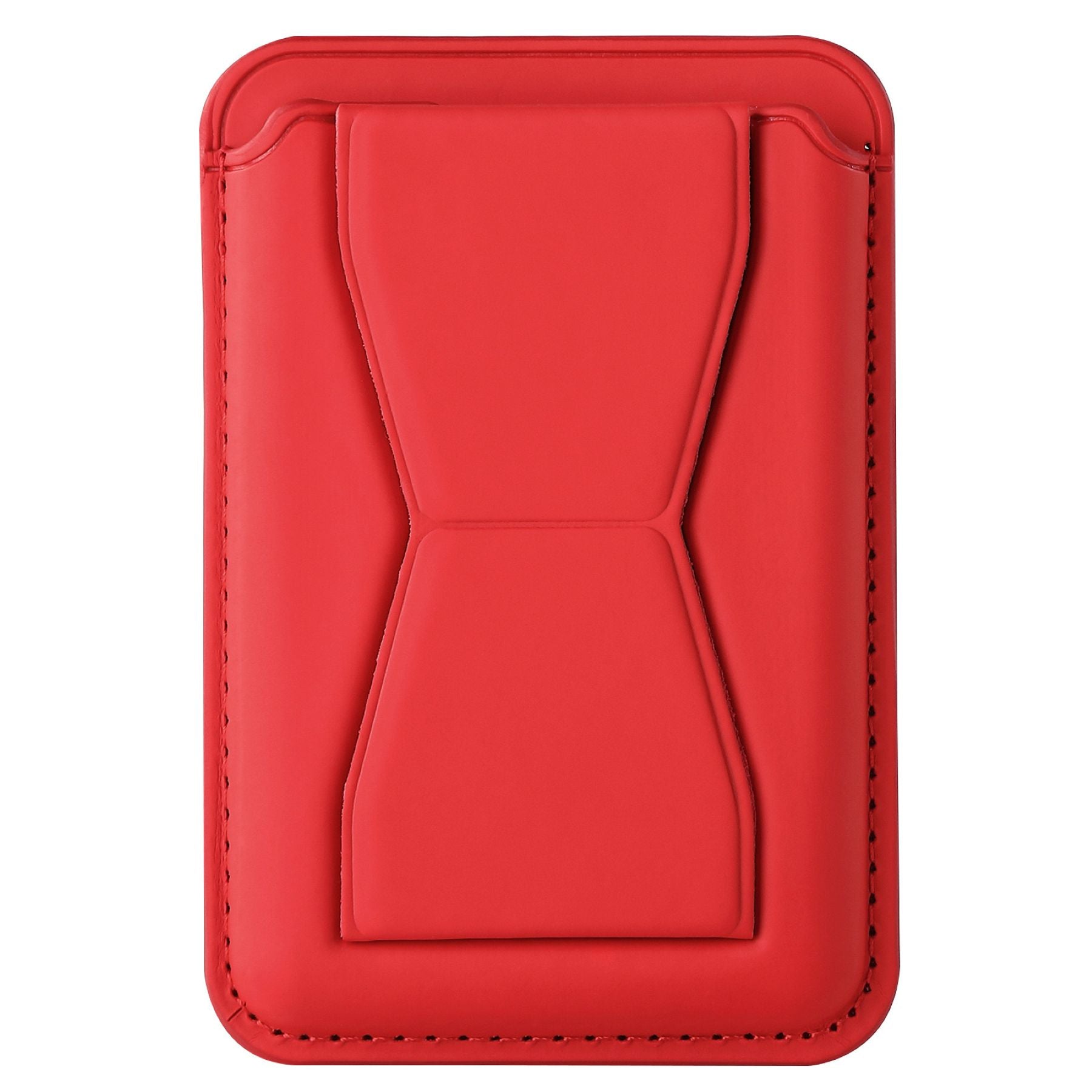 Mobile Phone Leather Card Case Stand