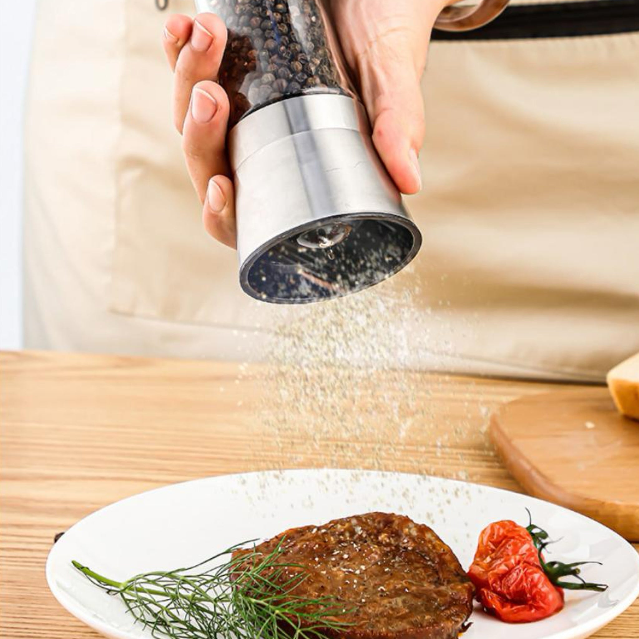 304 Stainless Steel Spice Grinder