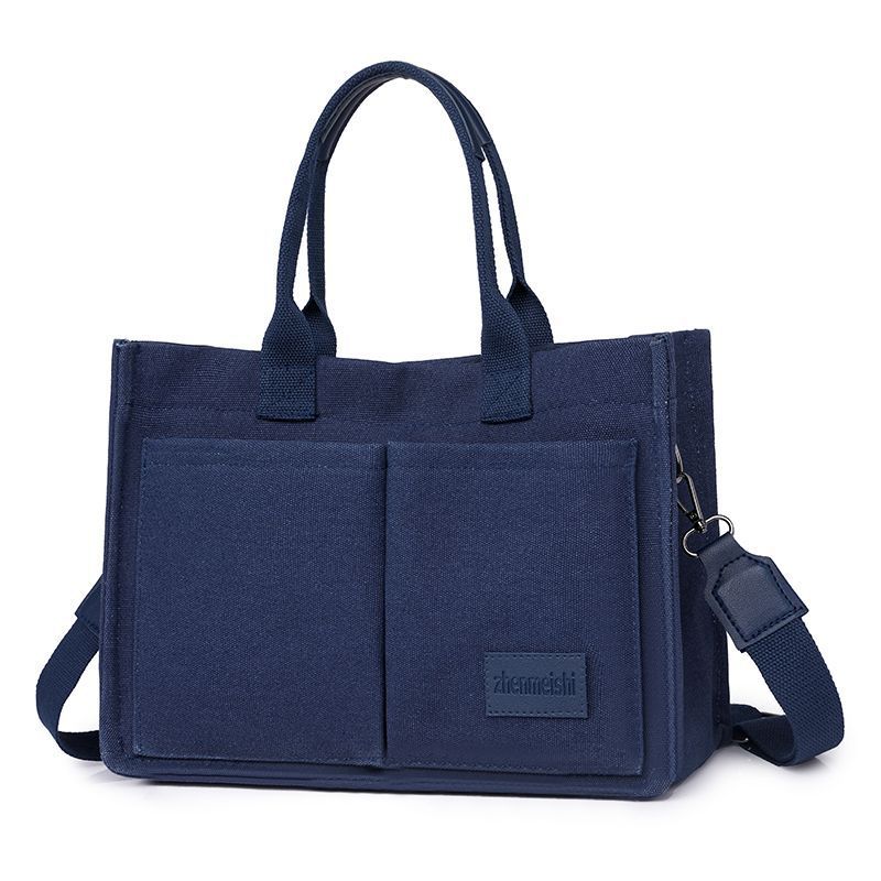 Women Multipurpose Canvas Tote Crossbody Laptop Bag