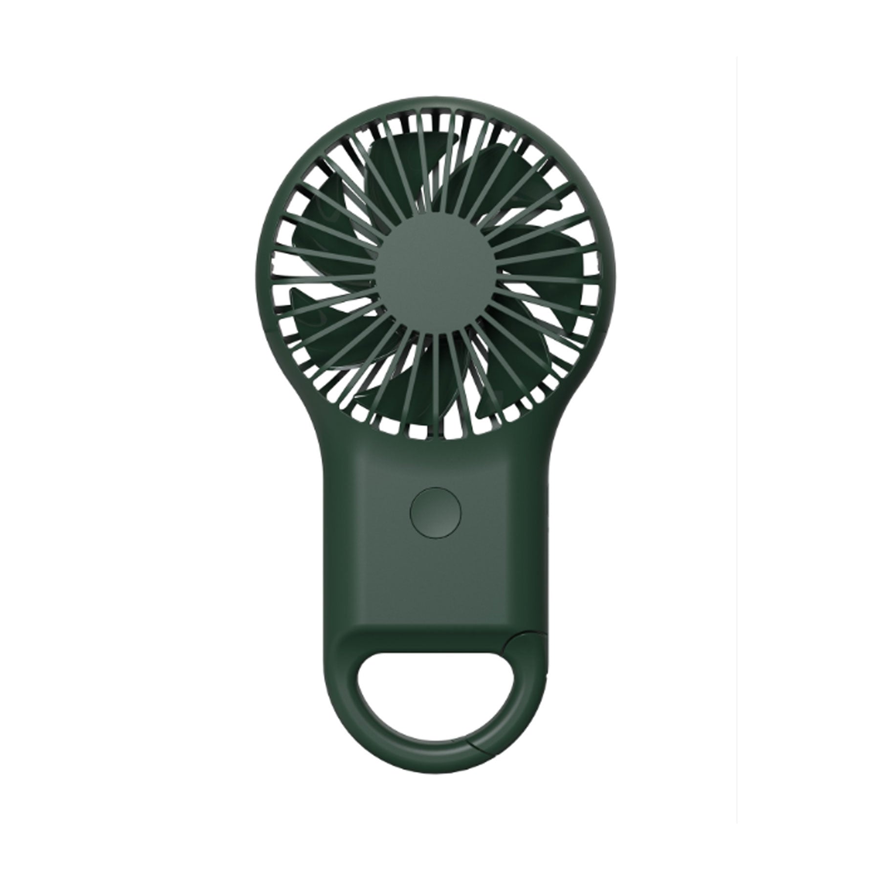 Rechargeable Handheld Fan With Carabiner