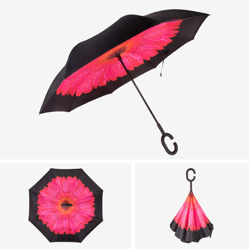 Reverse Folding Umbrella