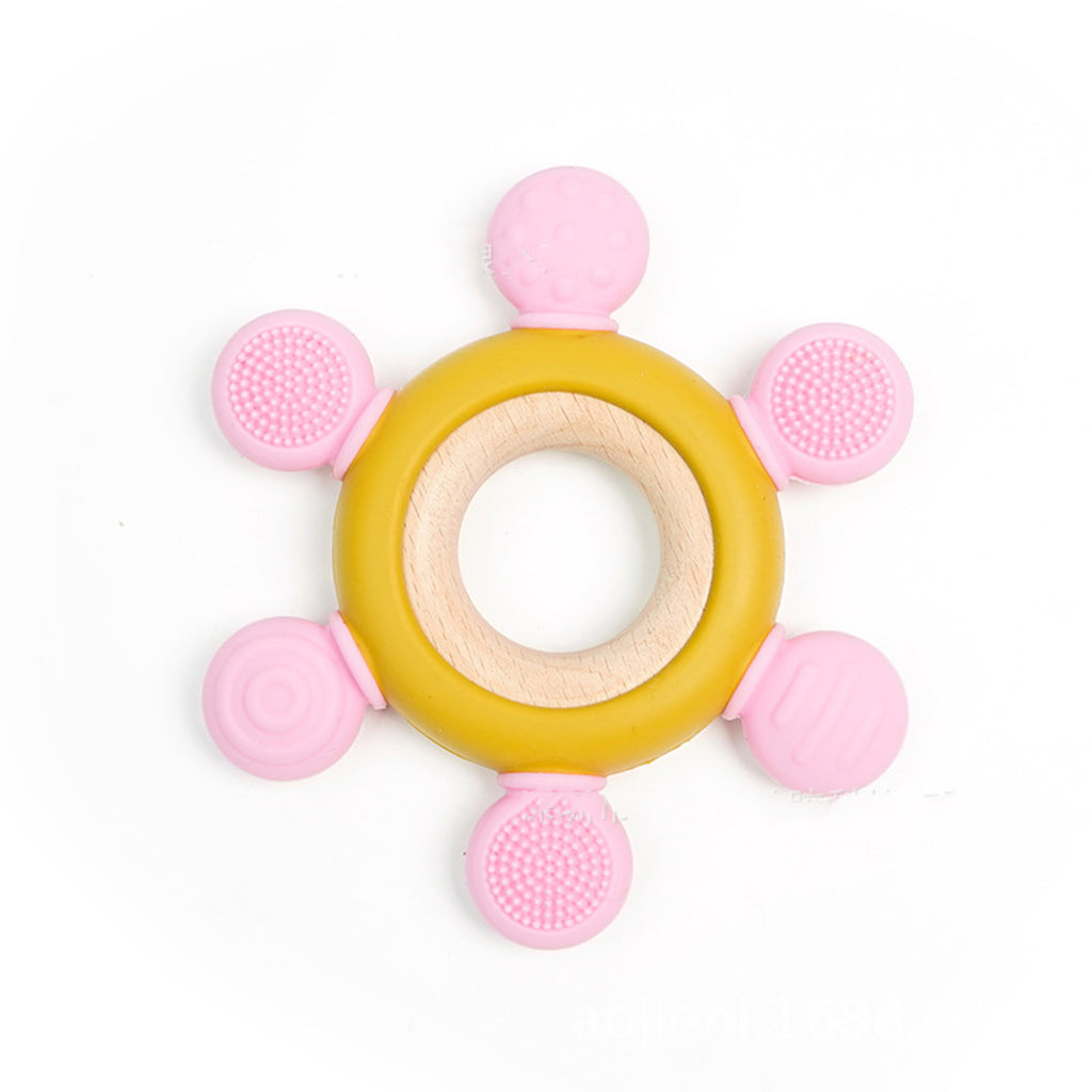 Children Holding Rudder Teethers