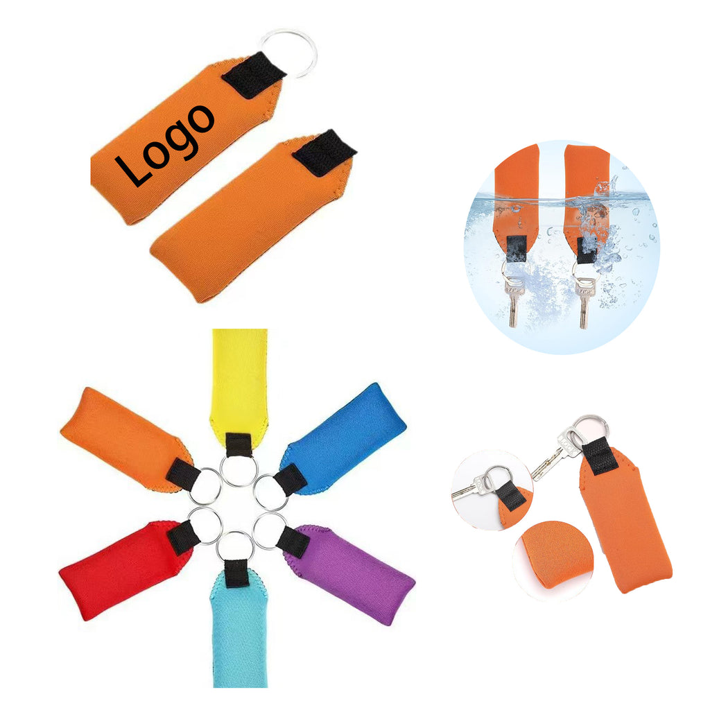 Neoprene Buoyant Wrist Keychain