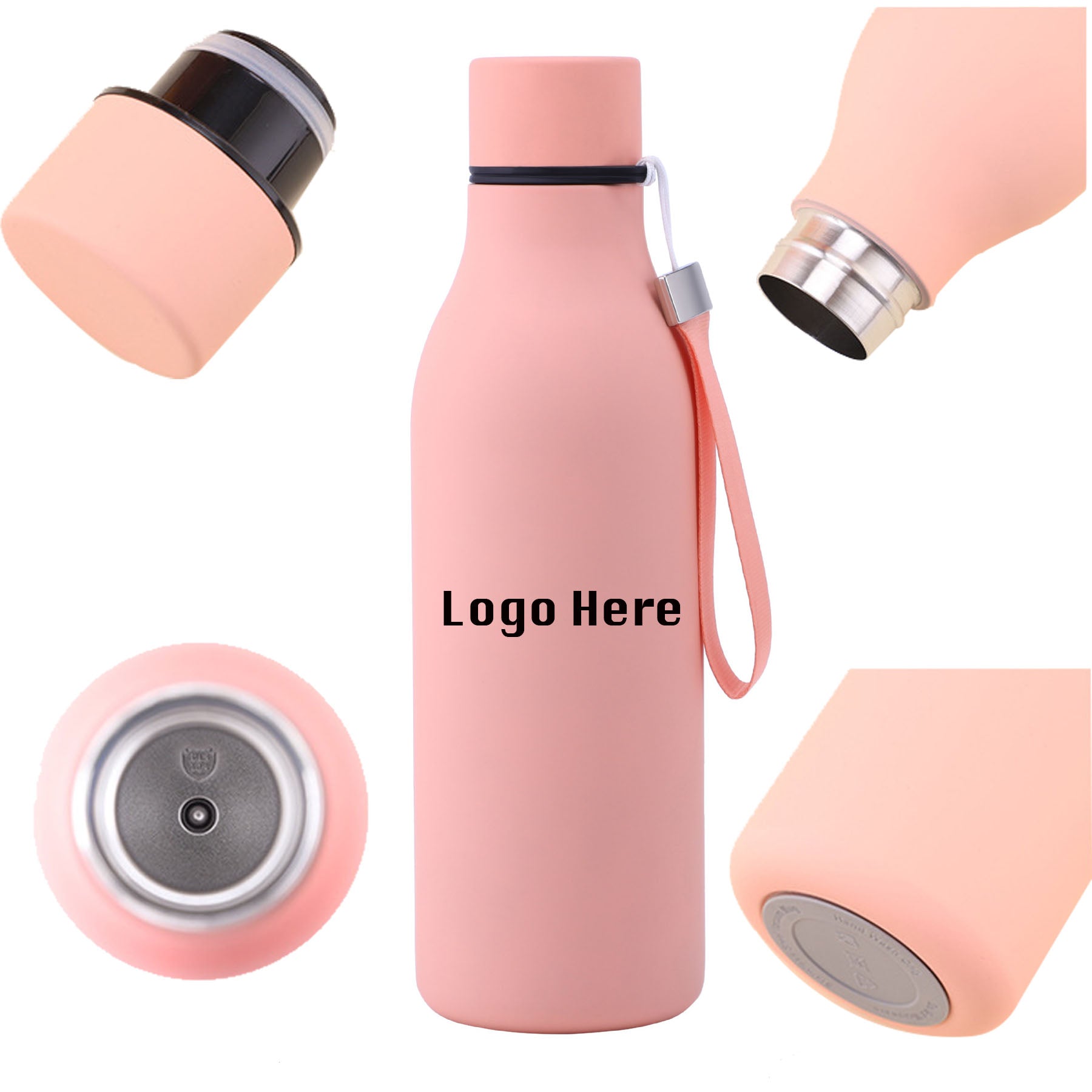 Colorful Double Wall Insulated Vacuum Water Bottle