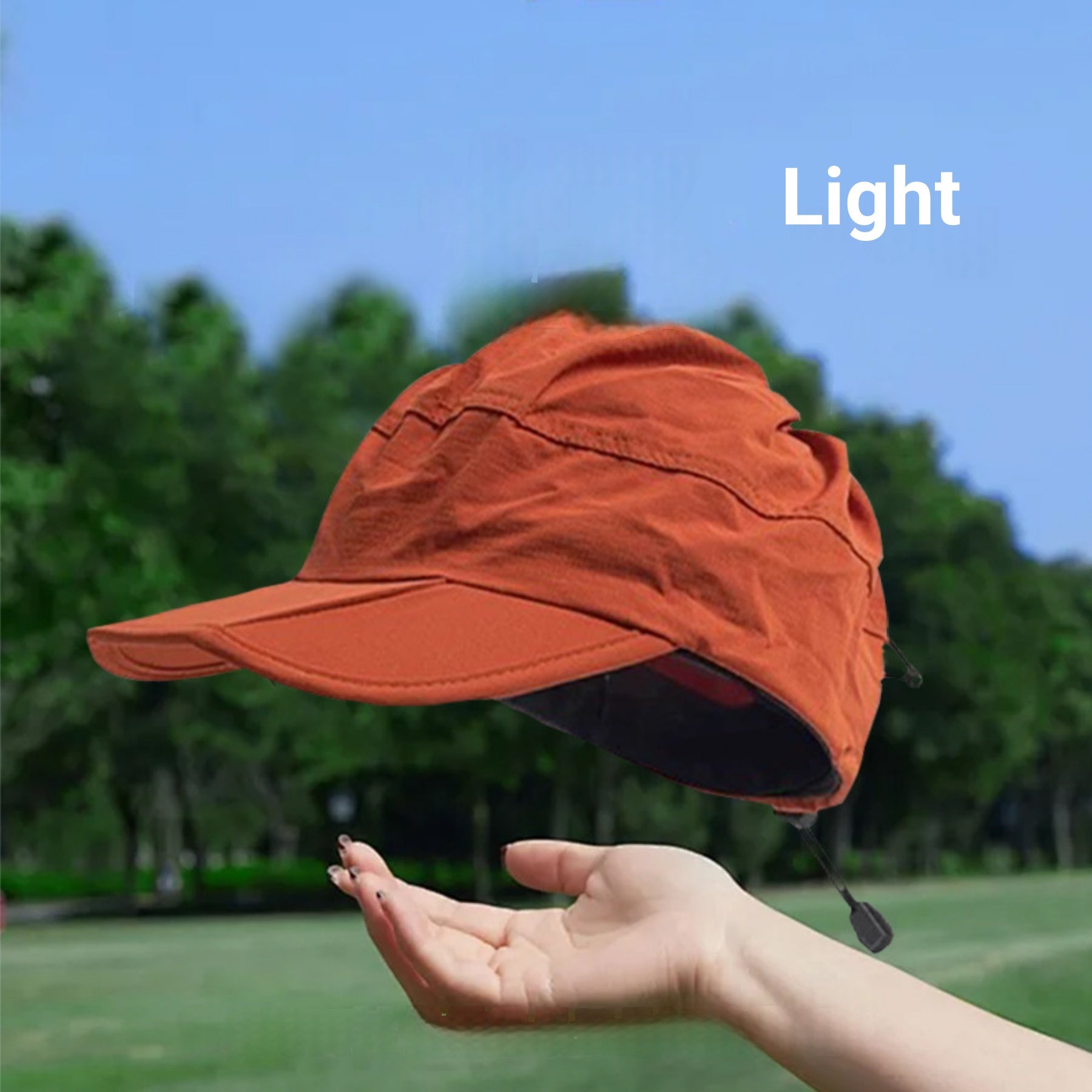 Portable Quick-Dry Visor Baseball Cap