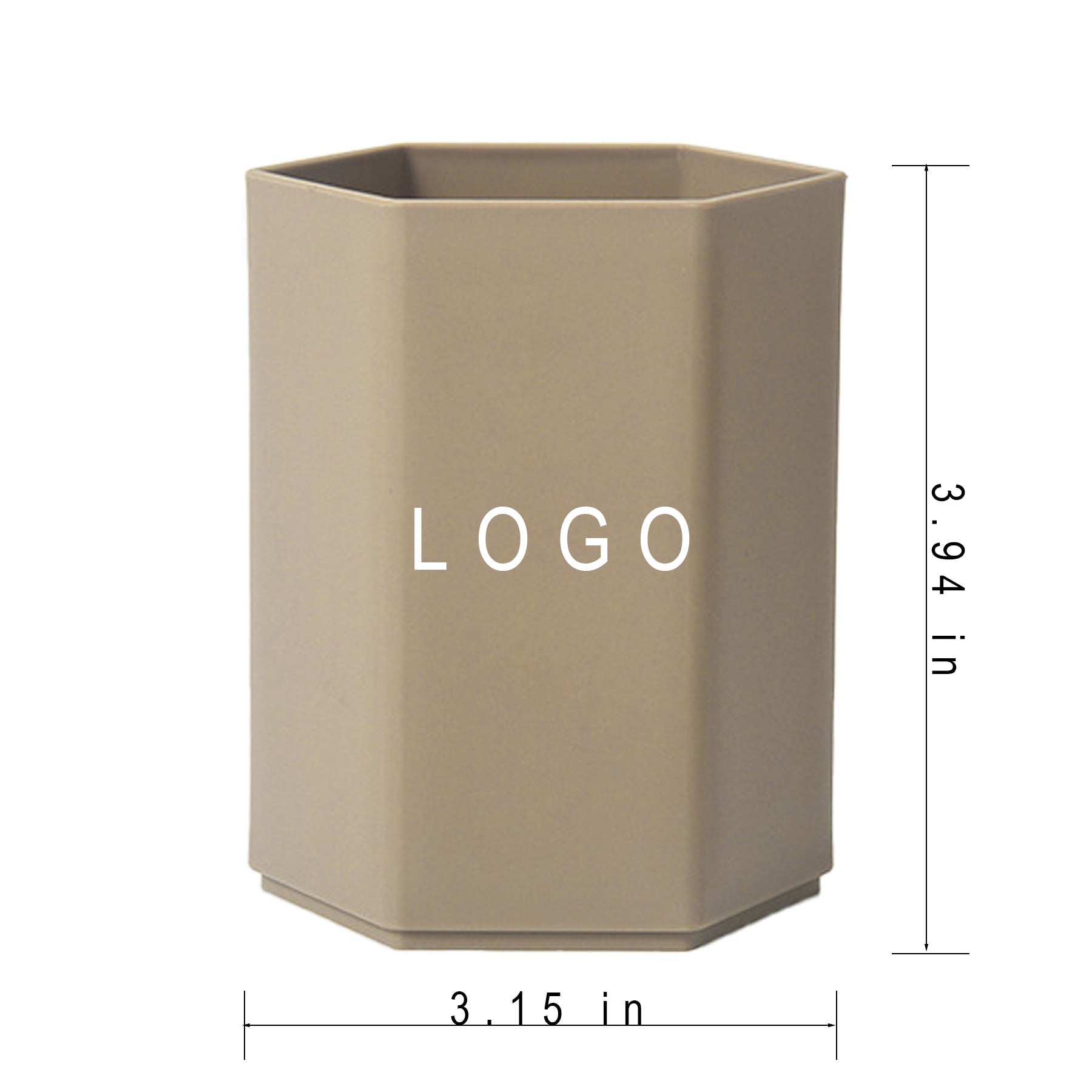 Hexagonal Pen Container
