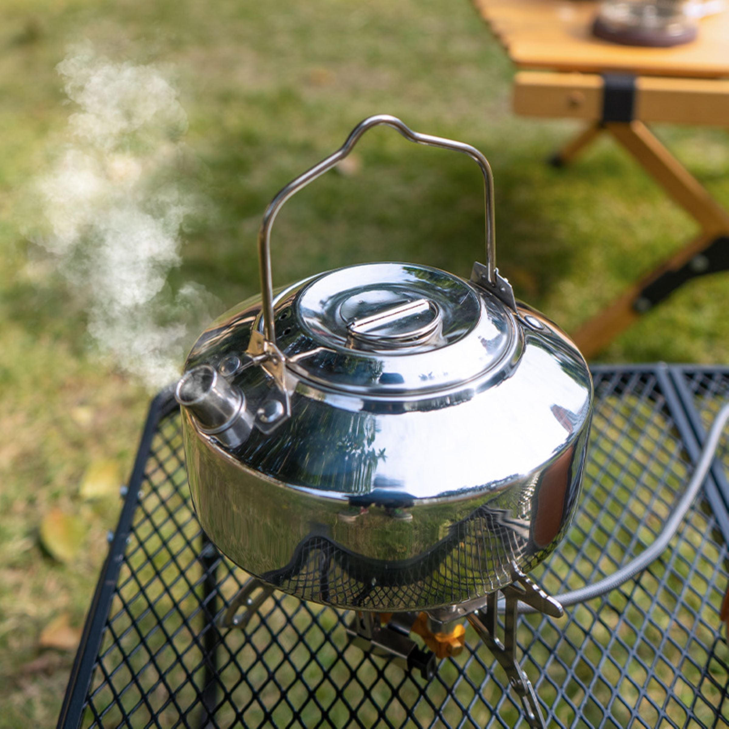 Stainless Steel Camping Kettle