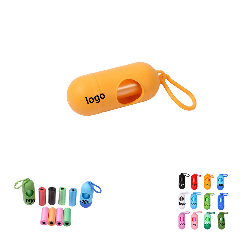 Convenient Pill shaped Pet Waste Bag Dispenser