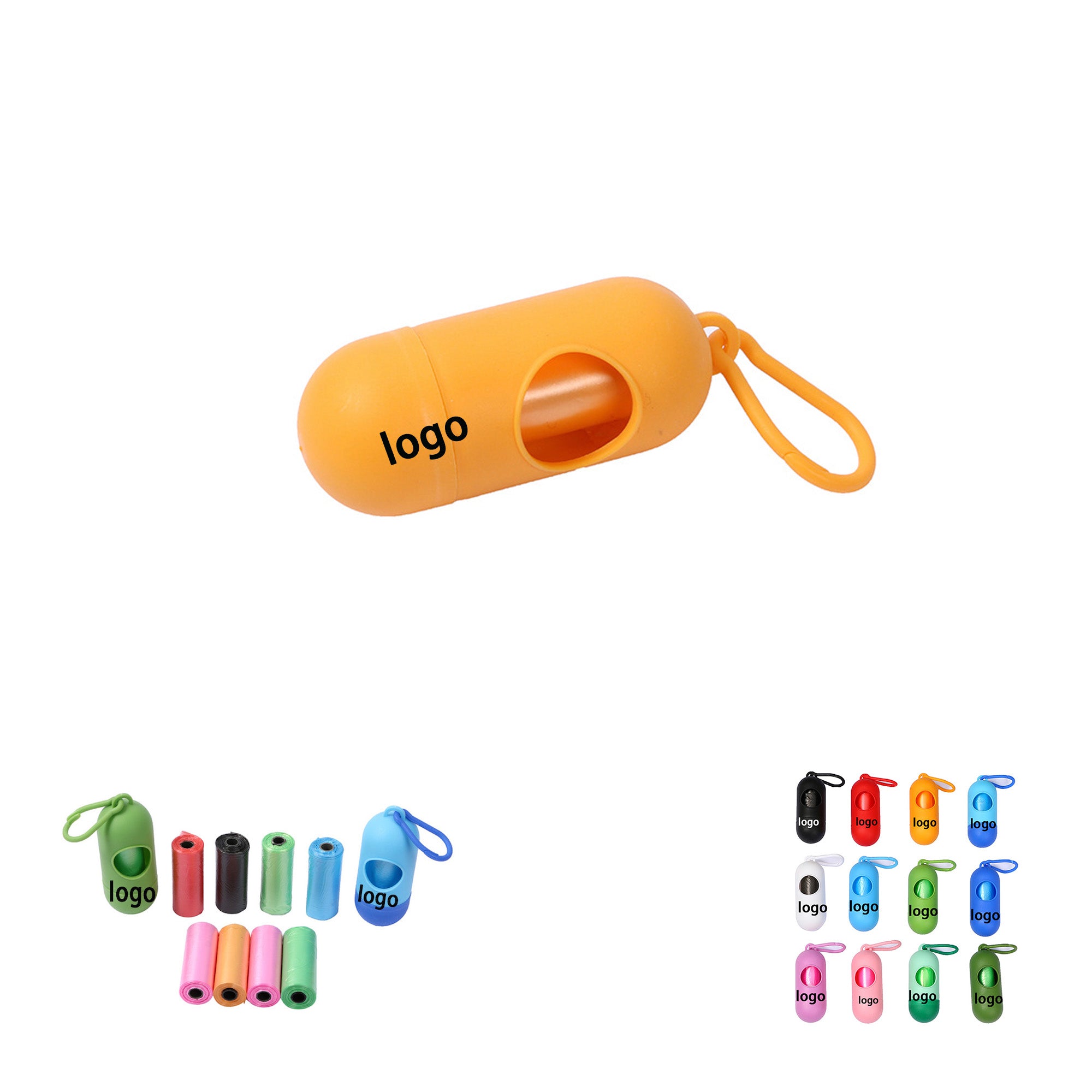 Convenient Pill shaped Pet Waste Bag Dispenser