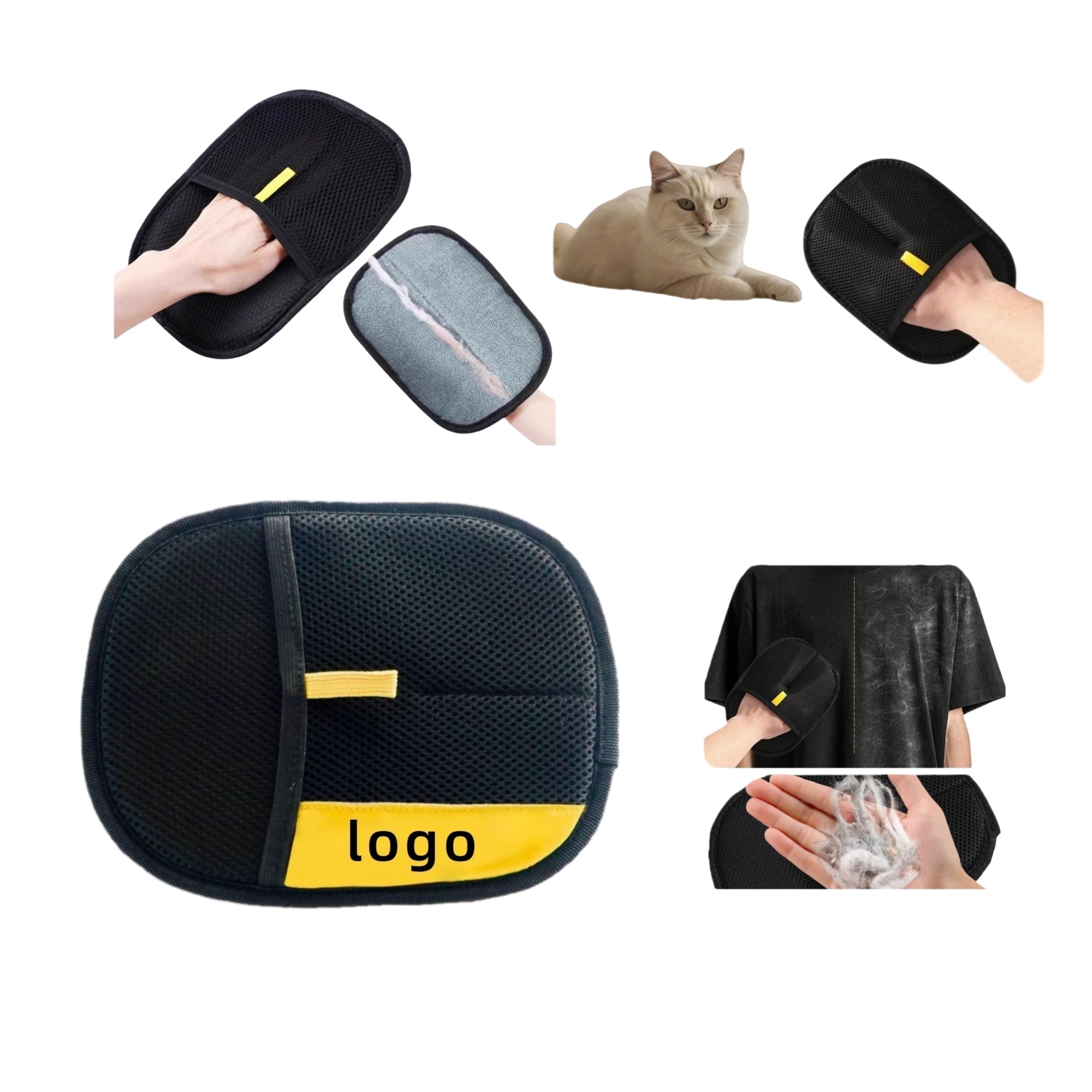 Pet Grooming Glove Deshedding Brush