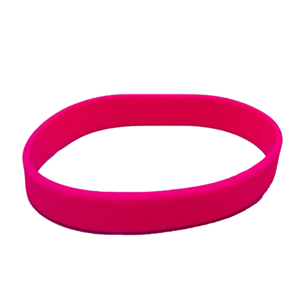 Screen Printed Silicone Wristband