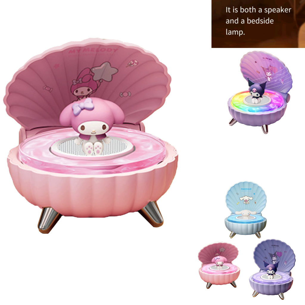 Sanrio Shell Speaker Night Light Bluetooth Cute Gift