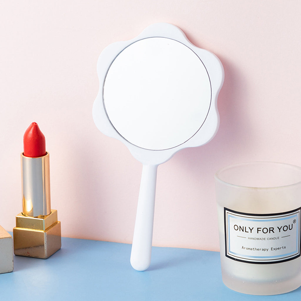 Cute Flower Handheld Mirror