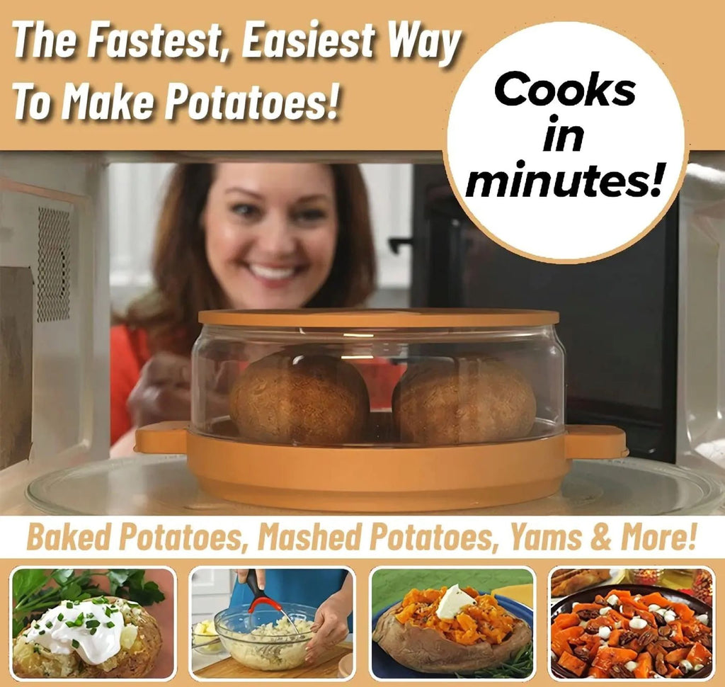 Microwave Potato Box Baking Tool For Home Use