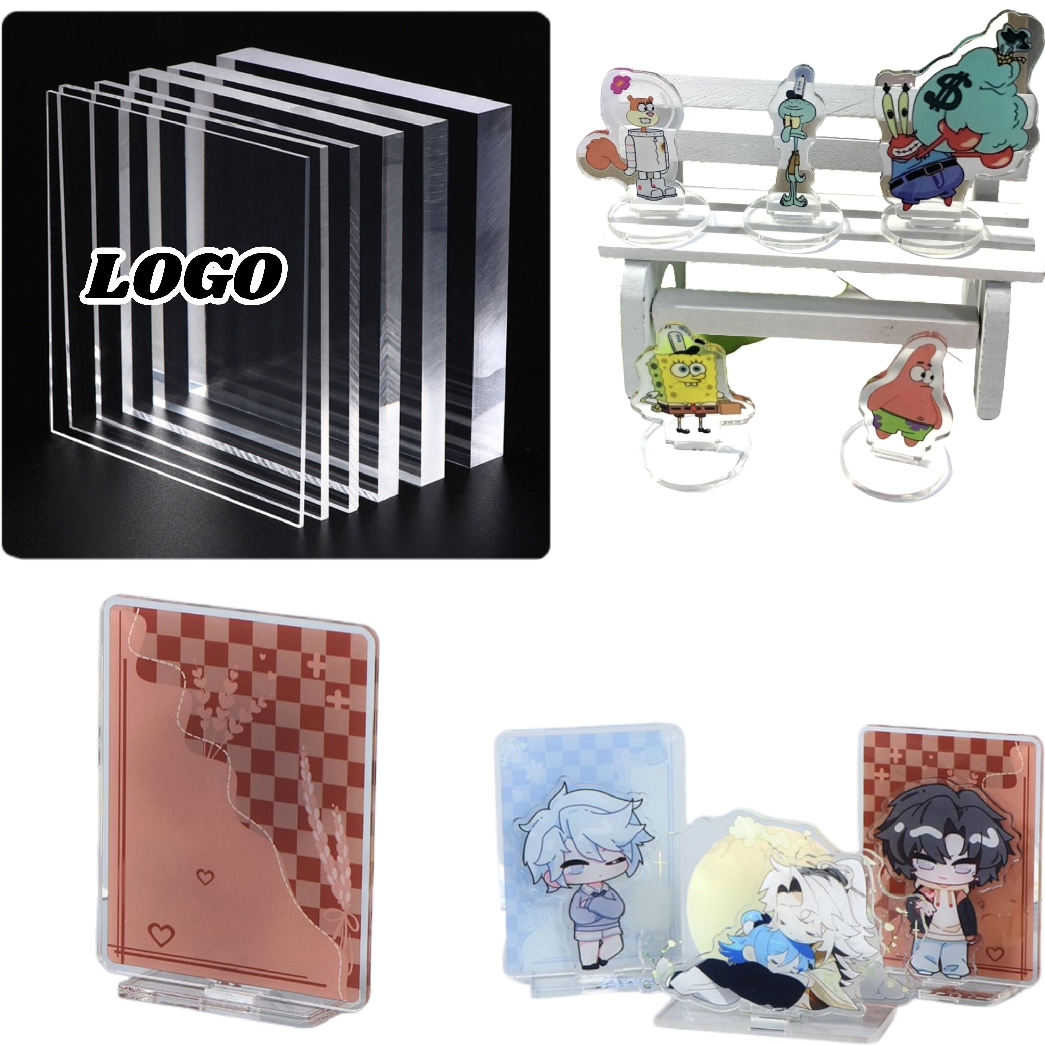 Custom-Made Acrylic Standee Desktop Ornament
