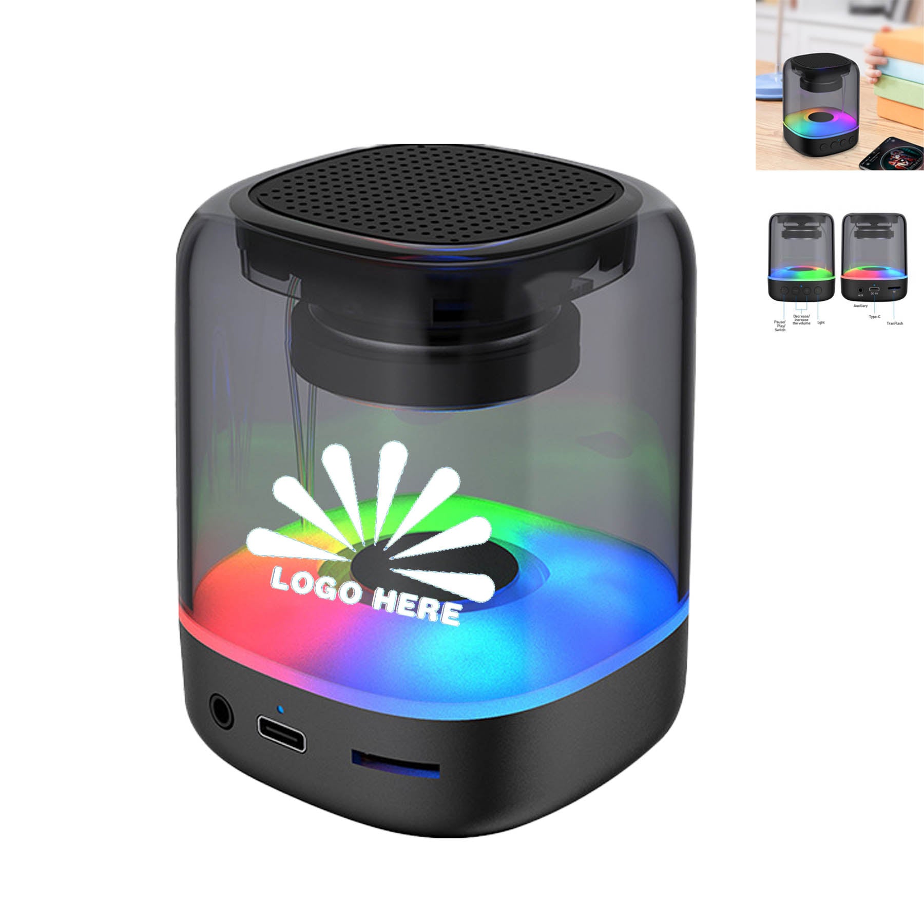New Bt Speaker Wireless Small Stereo High Sound Quality