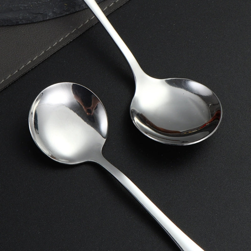Stainless Steel Round Spoon