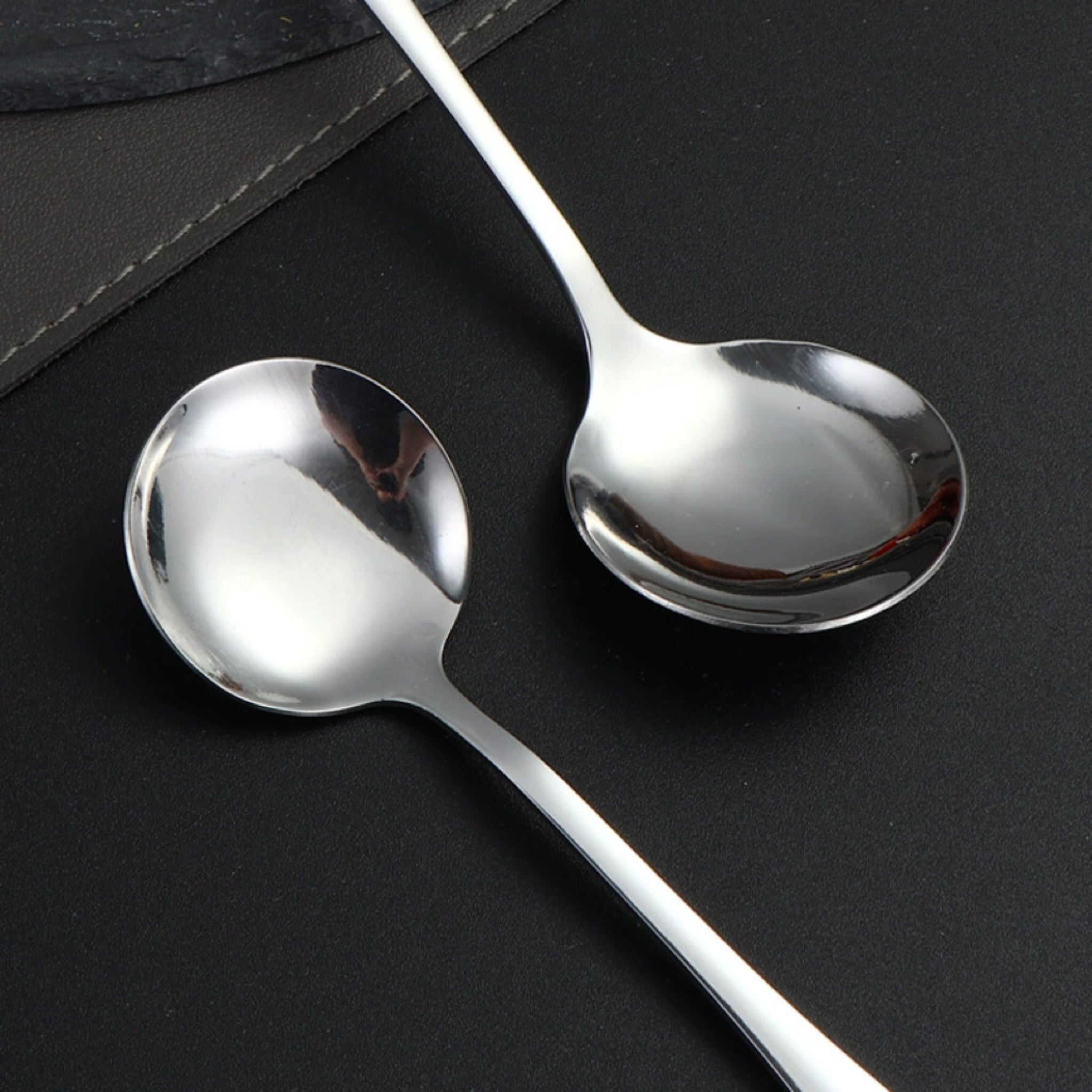 Stainless Steel Round Spoon
