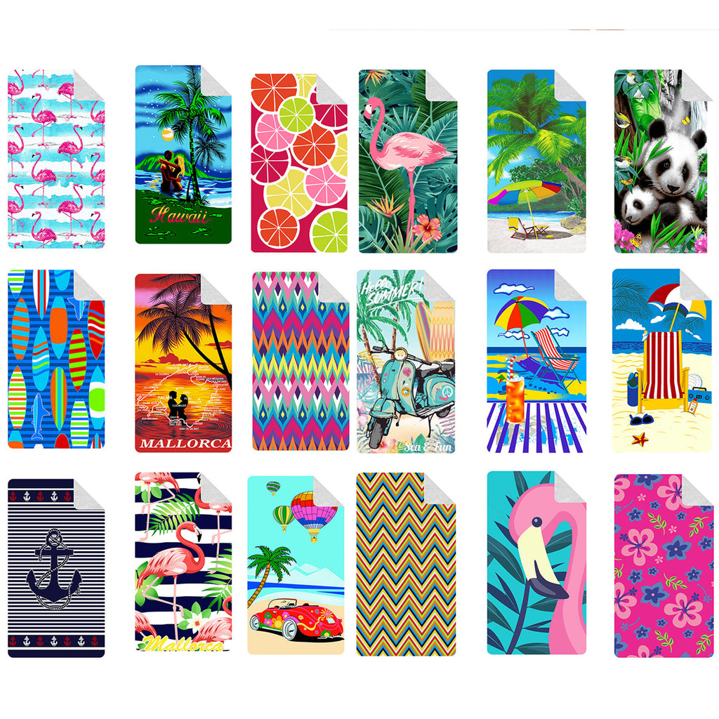 Microfiber Beach Towels In Customizable Patterns