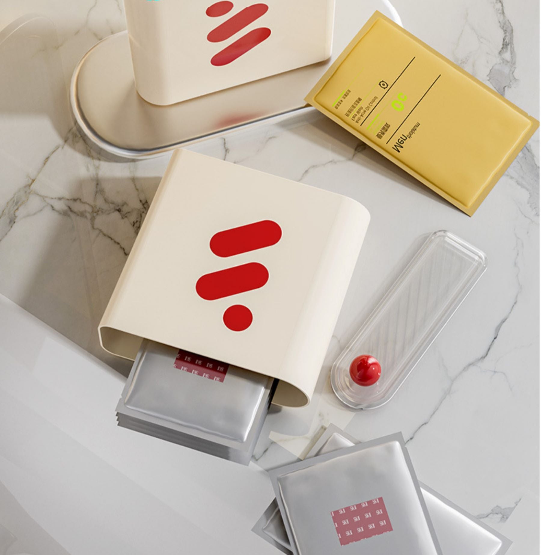 Multi-functional Facial Mask Storage Box