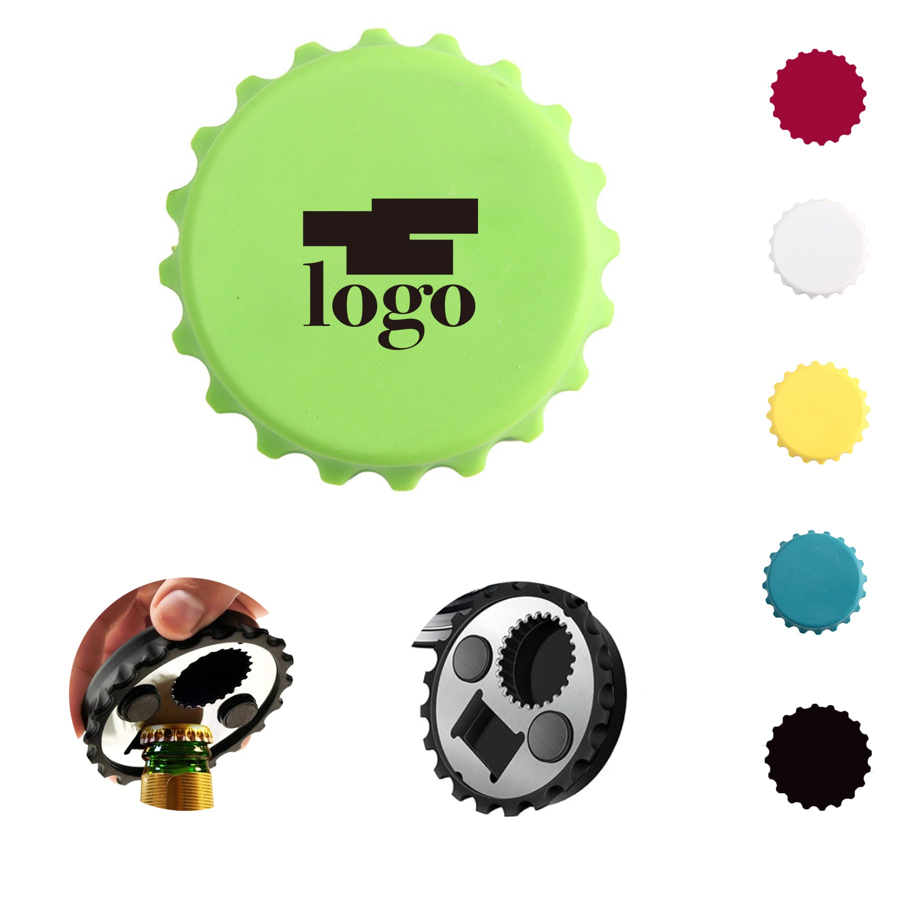 Multi Functional Magnetic Beer Bottle Opener