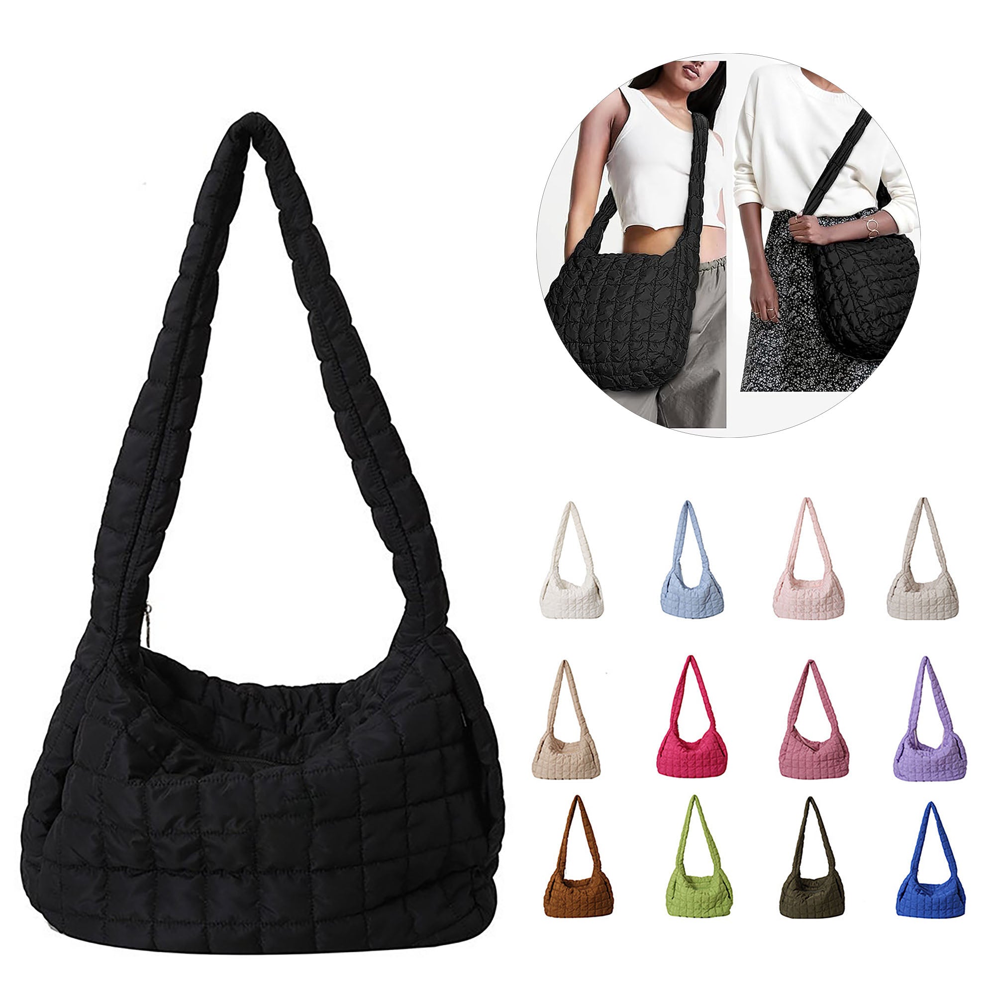 Quilted Tote Bag