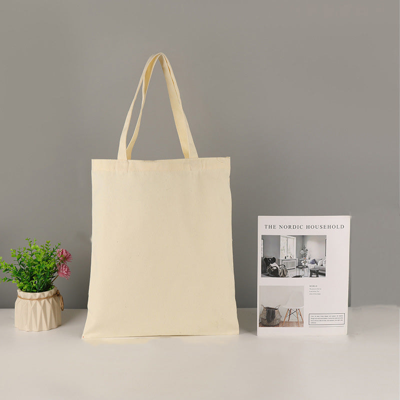 Natural Color Cotton Canvas Tote Bag