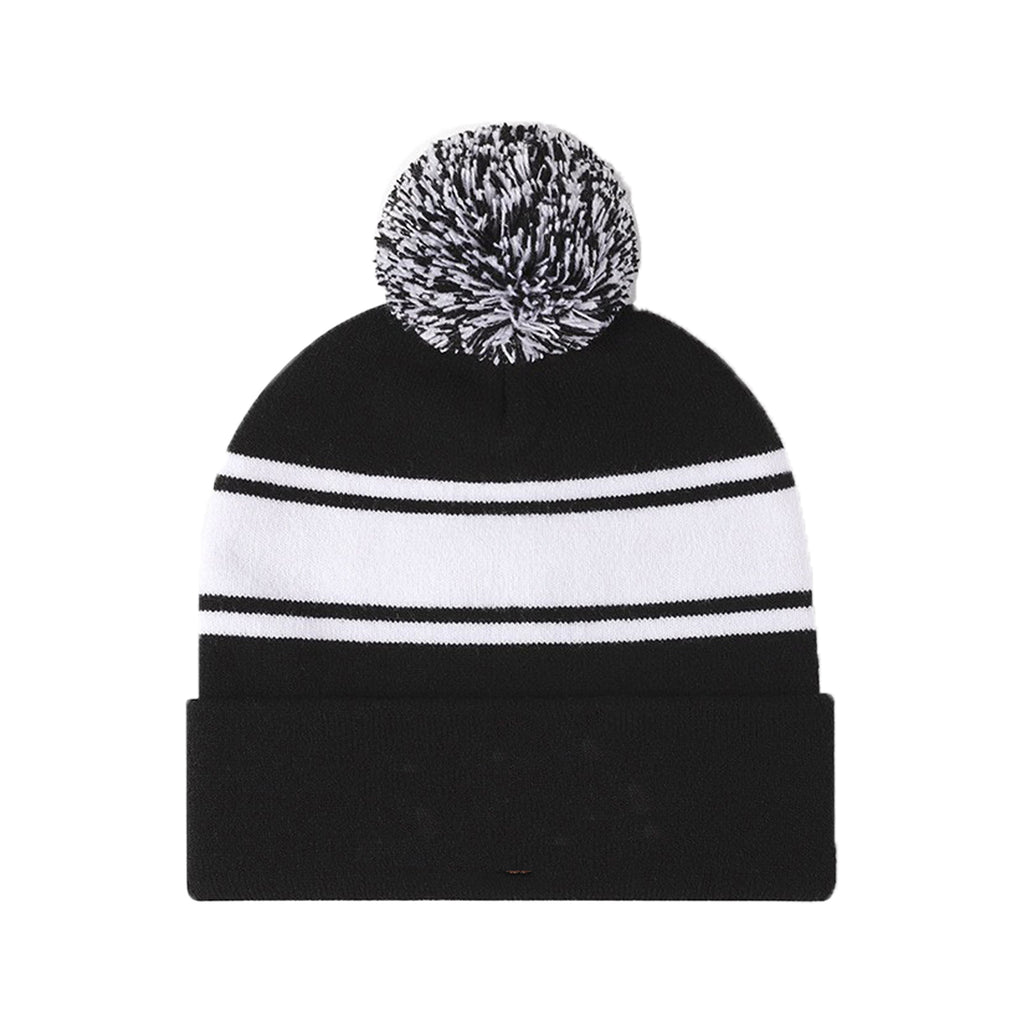 Embroidered Knit Warm Winter Hat
