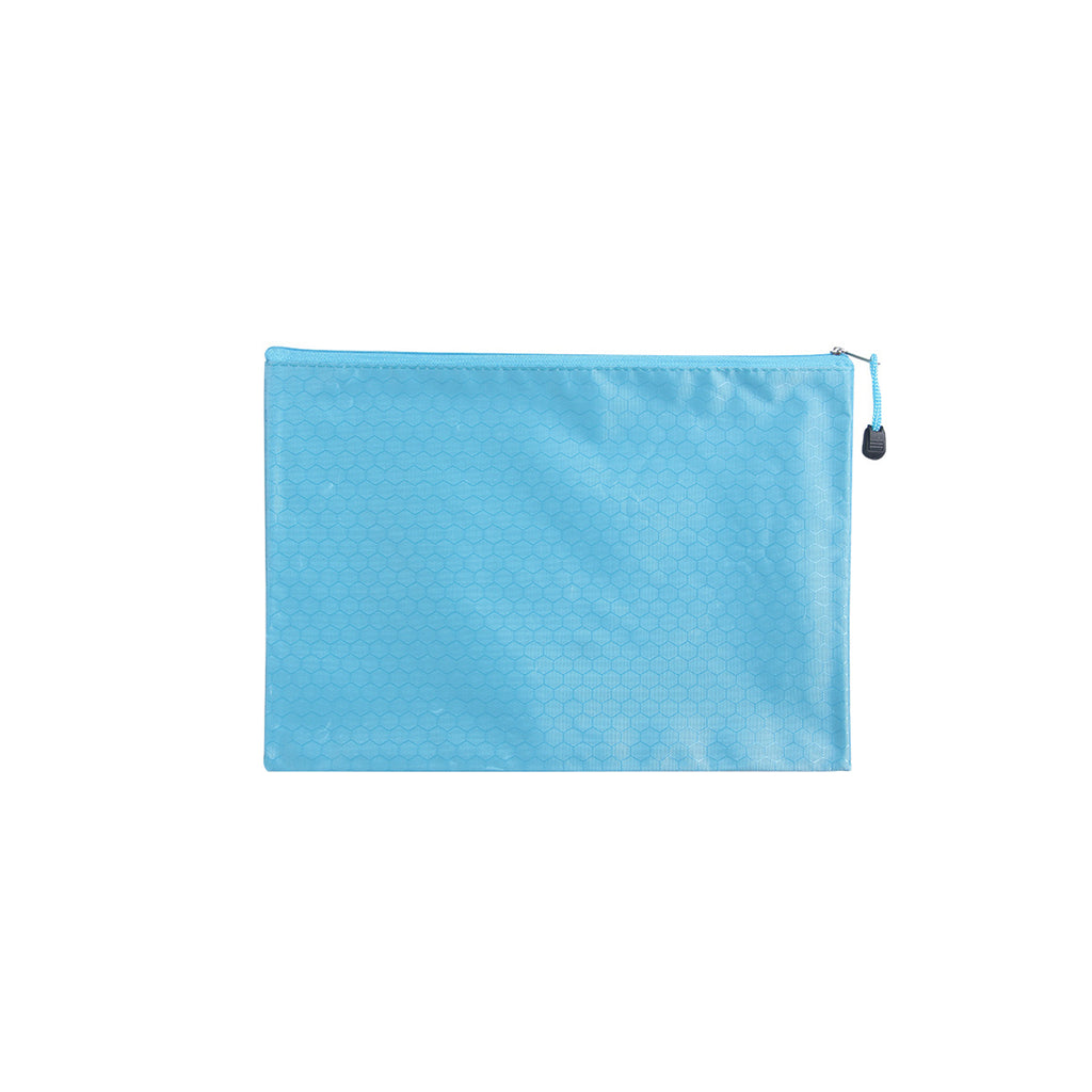 A4 Football Pattern Waterproof Zipper File Organizer